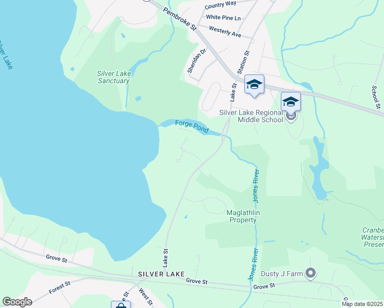 map of restaurants, bars, coffee shops, grocery stores, and more near 2 Chipman Way in Kingston
