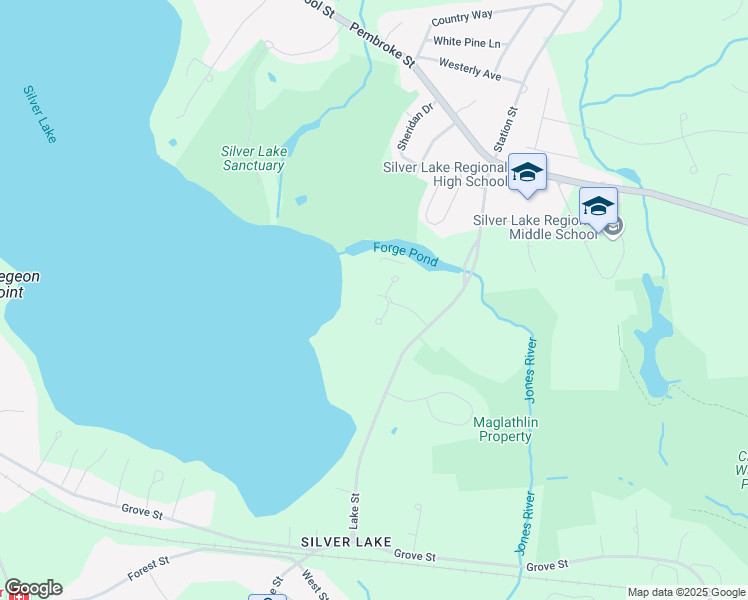 map of restaurants, bars, coffee shops, grocery stores, and more near 93 Lake Street in Kingston
