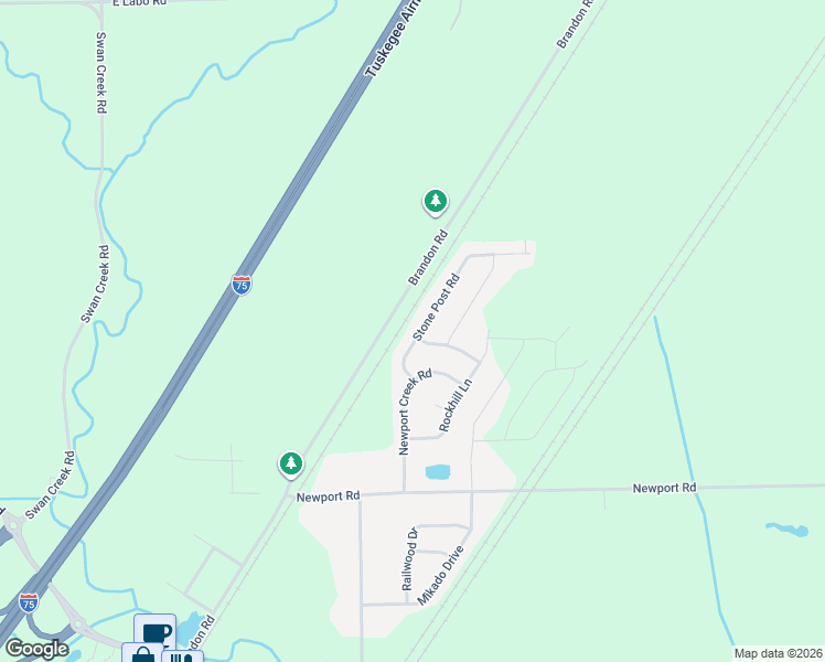 map of restaurants, bars, coffee shops, grocery stores, and more near 4020 Stone Post Road in Charter Township of Berlin