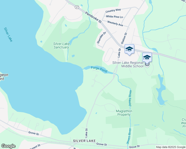 map of restaurants, bars, coffee shops, grocery stores, and more near 17 Chipman Way in Kingston