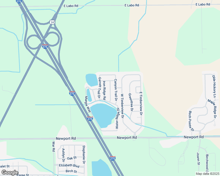 map of restaurants, bars, coffee shops, grocery stores, and more near 9296 Feather Hollow Drive in Charter Township of Berlin