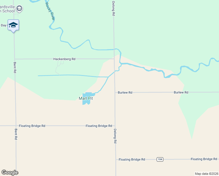 map of restaurants, bars, coffee shops, grocery stores, and more near 53950 Delong Road in Marcellus