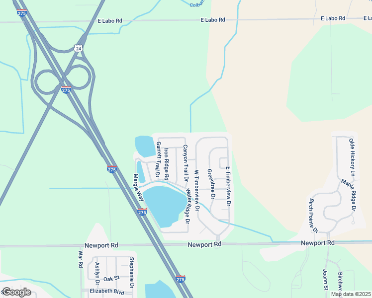 map of restaurants, bars, coffee shops, grocery stores, and more near 9321 West Timberview Drive in Charter Township of Berlin