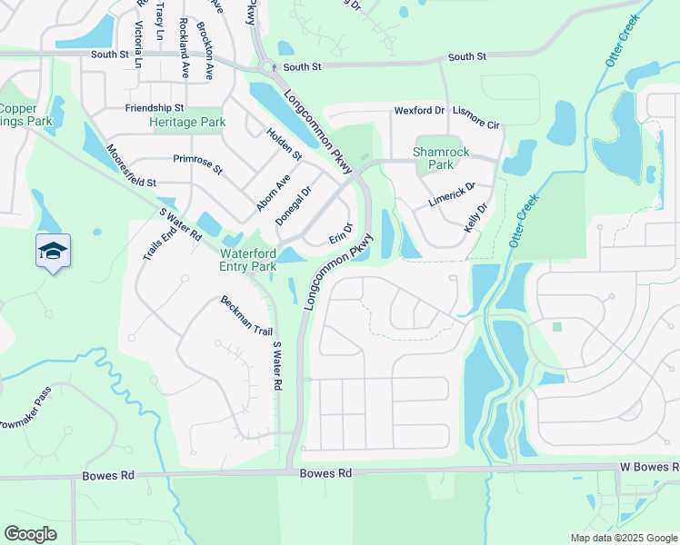 map of restaurants, bars, coffee shops, grocery stores, and more near 2854 Stoney Creek Drive in Elgin