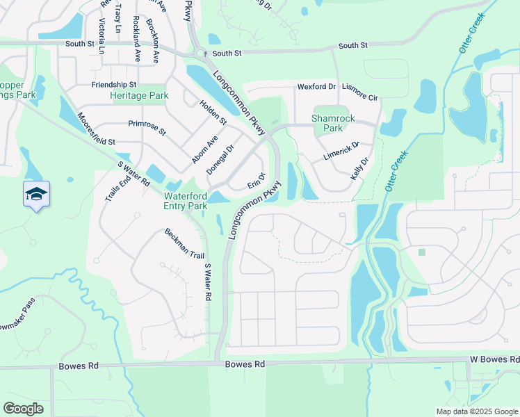 map of restaurants, bars, coffee shops, grocery stores, and more near 2854 Stoney Creek Drive in Elgin