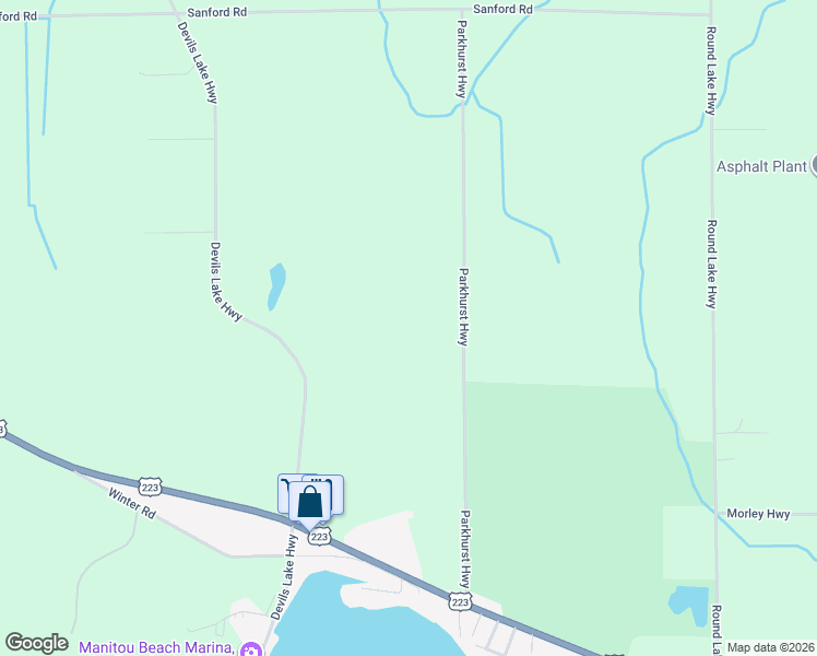 map of restaurants, bars, coffee shops, grocery stores, and more near 8770 Parkhurst Highway in Addison