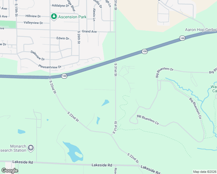 map of restaurants, bars, coffee shops, grocery stores, and more near 3093 South Parkridge Road in Marion