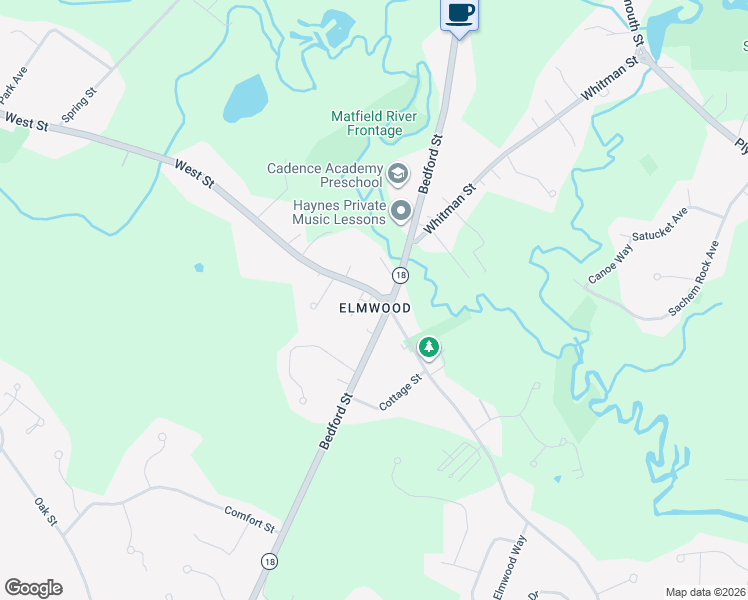 map of restaurants, bars, coffee shops, grocery stores, and more near in East Bridgewater