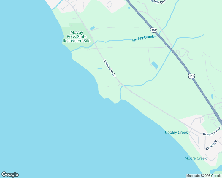 map of restaurants, bars, coffee shops, grocery stores, and more near 98686 Fox Drive in Brookings