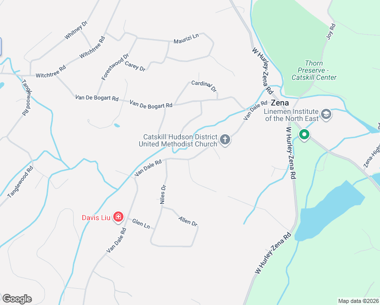map of restaurants, bars, coffee shops, grocery stores, and more near 98 Van Dale Road in Woodstock