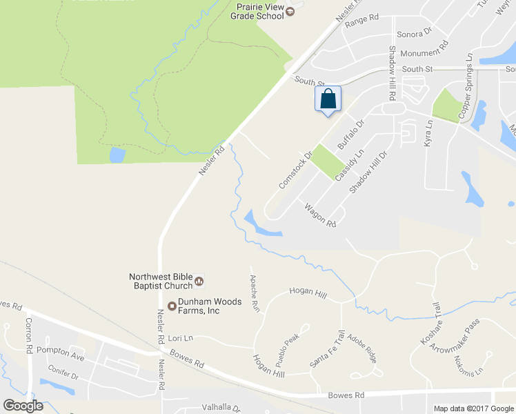 map of restaurants, bars, coffee shops, grocery stores, and more near 372 Comstock Drive in Elgin