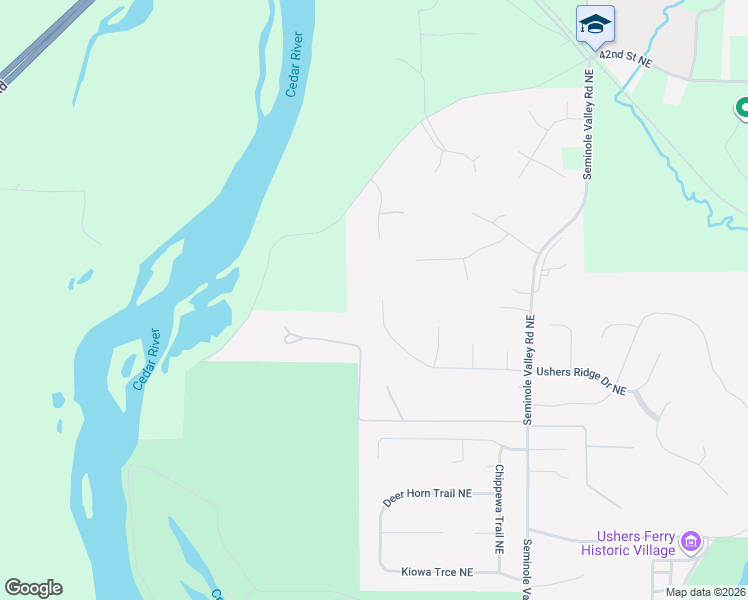 map of restaurants, bars, coffee shops, grocery stores, and more near 7027 Cottage Ridge Court in Cedar Rapids