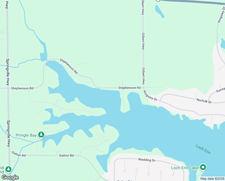 map of restaurants, bars, coffee shops, grocery stores, and more near 8151 Stephenson Road in Onsted