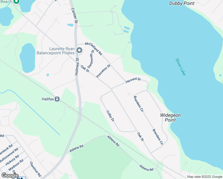 map of restaurants, bars, coffee shops, grocery stores, and more near 147 Oak St in Halifax