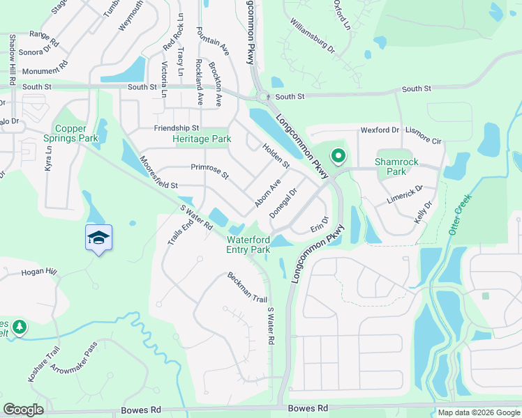 map of restaurants, bars, coffee shops, grocery stores, and more near 613 Aborn Avenue in Elgin