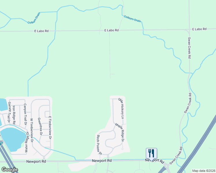 map of restaurants, bars, coffee shops, grocery stores, and more near 9635 Gubbini in Carleton