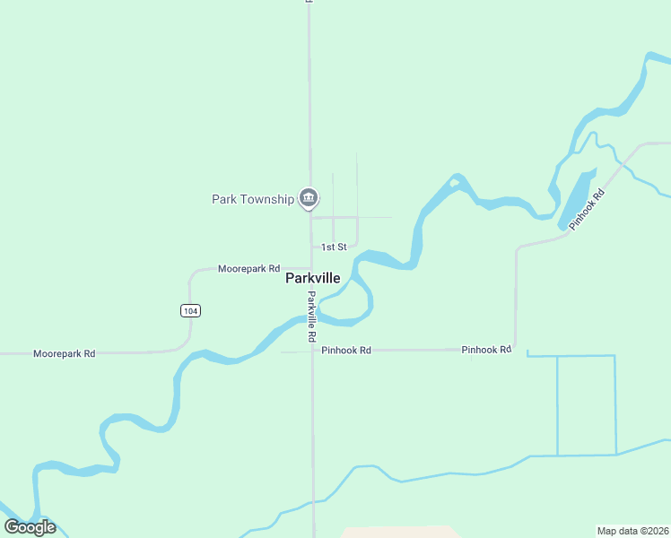 map of restaurants, bars, coffee shops, grocery stores, and more near 53785 Parkville Road in Three Rivers