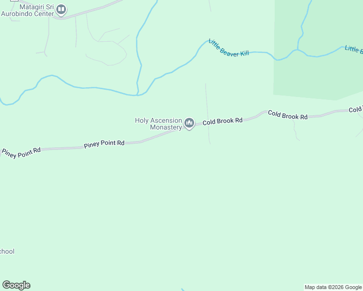 map of restaurants, bars, coffee shops, grocery stores, and more near 551 Coldbrook Road in Bearsville