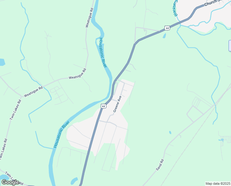 map of restaurants, bars, coffee shops, grocery stores, and more near 17 Lawrence Avenue in Canaan