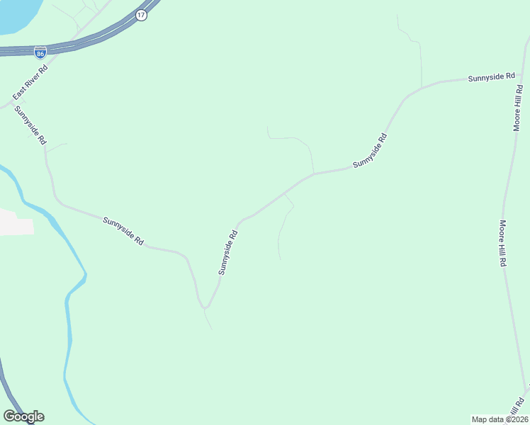 map of restaurants, bars, coffee shops, grocery stores, and more near 1349 Sunnyside Road in Nichols