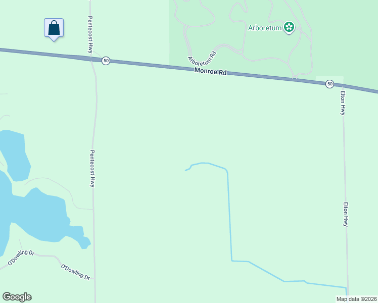 map of restaurants, bars, coffee shops, grocery stores, and more near 6559 West Monroe Road in Tipton