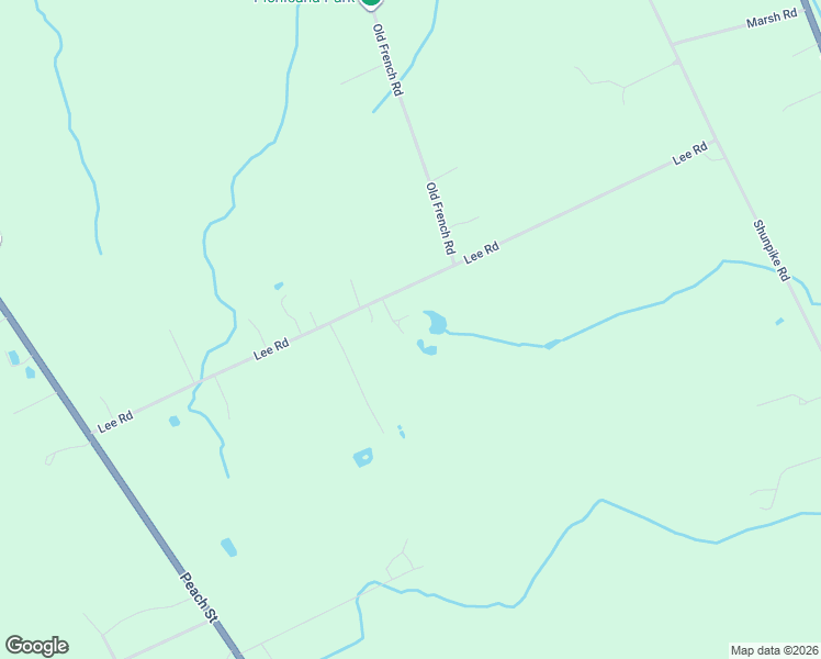 map of restaurants, bars, coffee shops, grocery stores, and more near 1165 Lee Road in Waterford