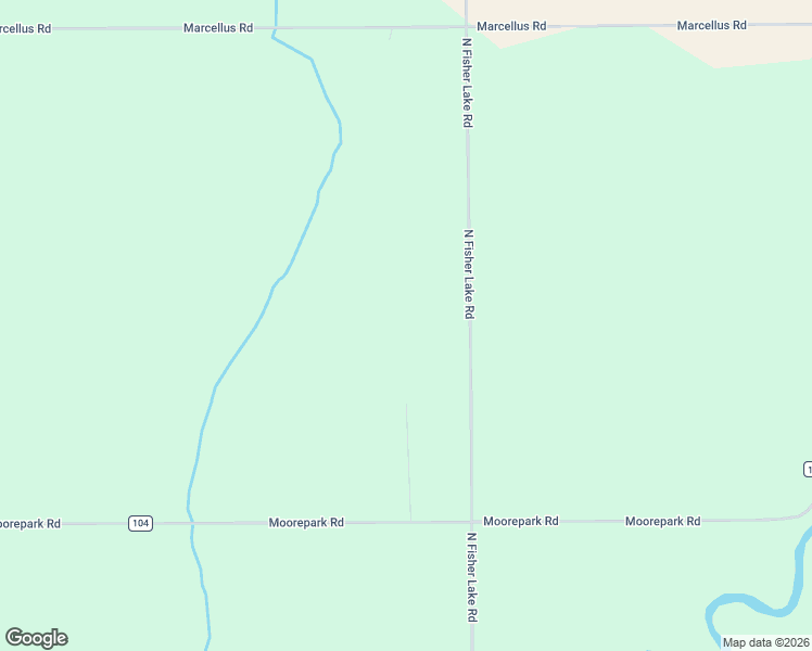 map of restaurants, bars, coffee shops, grocery stores, and more near 53610 North Fisher Lake Road in Three Rivers