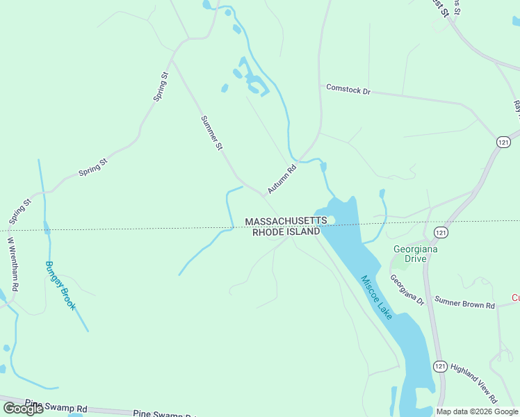 map of restaurants, bars, coffee shops, grocery stores, and more near 140 Summer Street in Wrentham