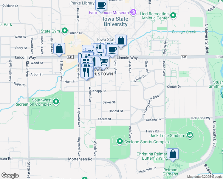 2309 Knapp Street, Ames IA Walk Score