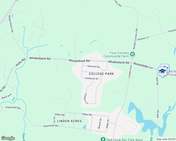 map of restaurants, bars, coffee shops, grocery stores, and more near 15 Princeton St in Red Hook