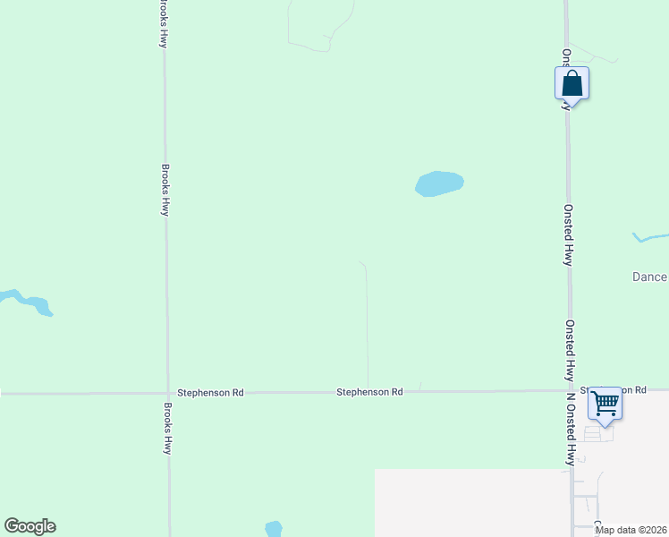 map of restaurants, bars, coffee shops, grocery stores, and more near 10500 Stephenson Road in Onsted