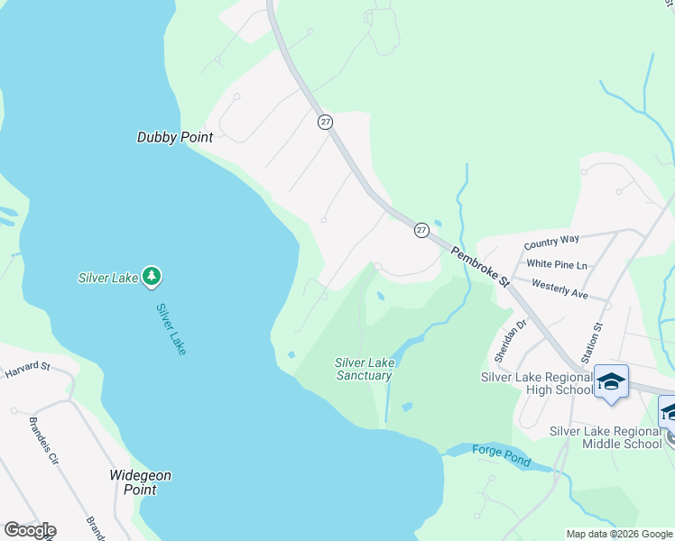 map of restaurants, bars, coffee shops, grocery stores, and more near 42 Kennie Ln in Pembroke