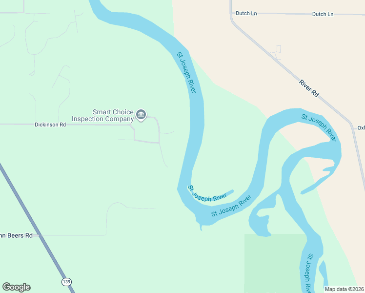 map of restaurants, bars, coffee shops, grocery stores, and more near 2337 Spring Arbor in St. Joseph