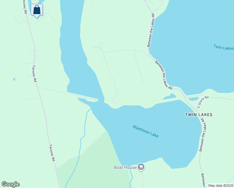 map of restaurants, bars, coffee shops, grocery stores, and more near 125 Washinee Heights Road in Salisbury