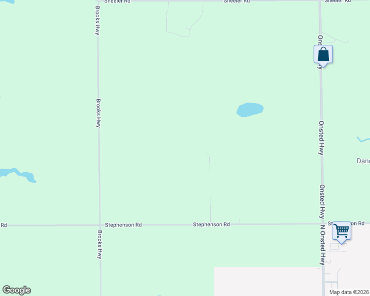 map of restaurants, bars, coffee shops, grocery stores, and more near 10500 Stephenson Road in Onsted
