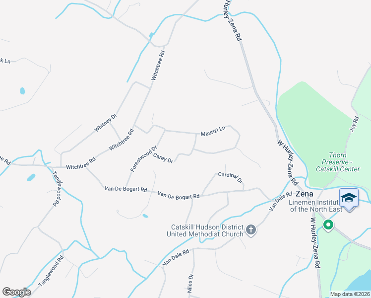 map of restaurants, bars, coffee shops, grocery stores, and more near 31 Carey Drive in Woodstock