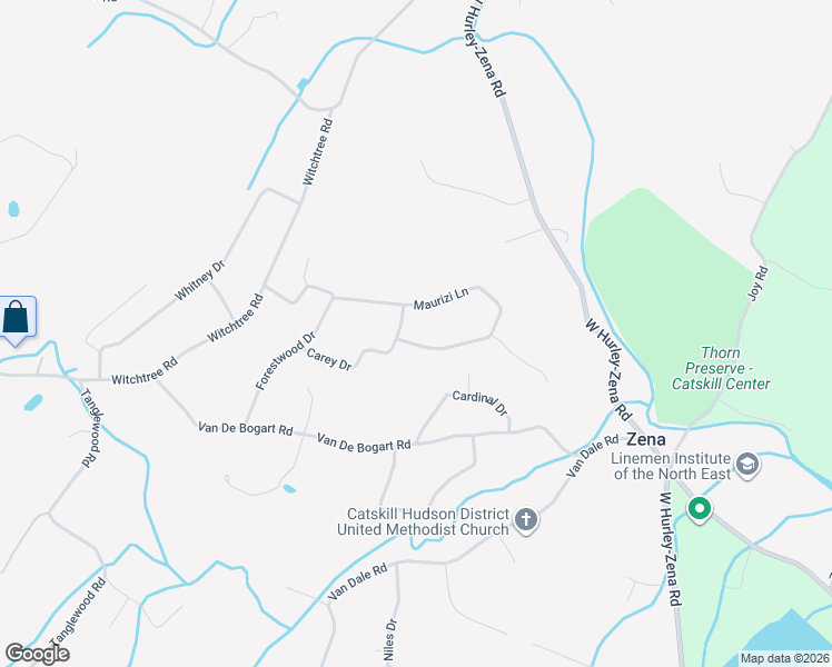 map of restaurants, bars, coffee shops, grocery stores, and more near 31 Carey Drive in Woodstock