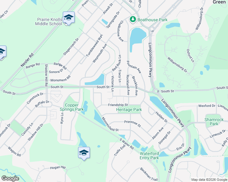 map of restaurants, bars, coffee shops, grocery stores, and more near 403 Victoria Lane in Elgin