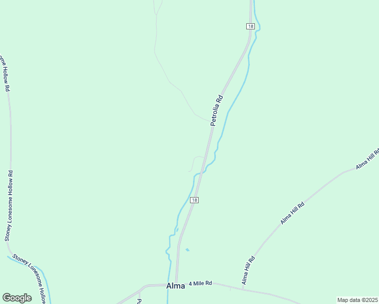 map of restaurants, bars, coffee shops, grocery stores, and more near 463 County Road 18 in Alma