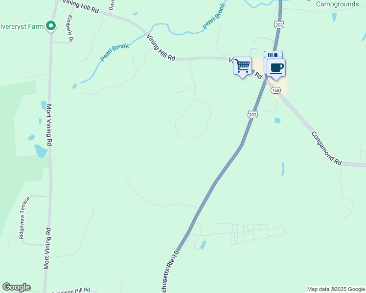 map of restaurants, bars, coffee shops, grocery stores, and more near 11 Noble Steed Xing in Southwick