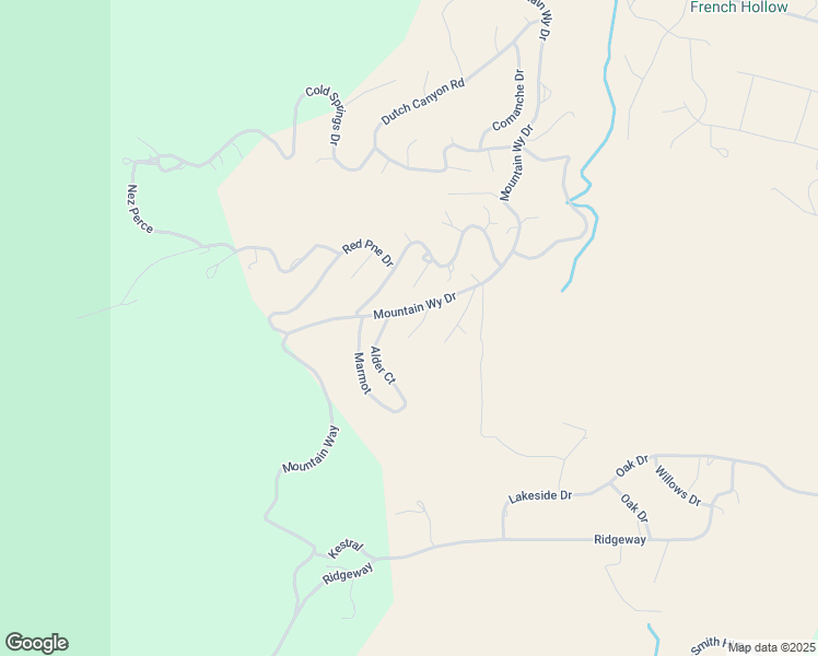 map of restaurants, bars, coffee shops, grocery stores, and more near 57 Dogwood Circle in Fish Haven