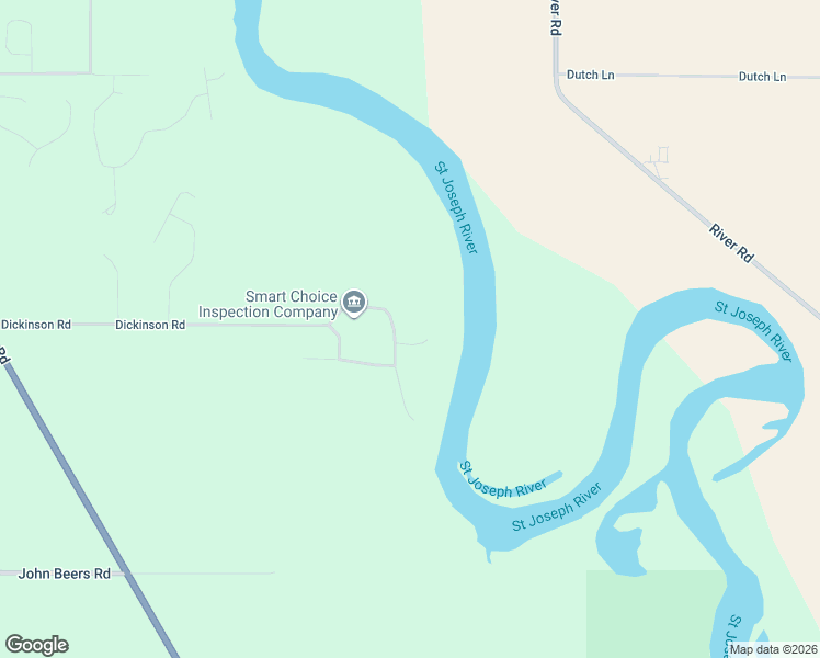 map of restaurants, bars, coffee shops, grocery stores, and more near 2281 Autumn Ridge in St. Joseph