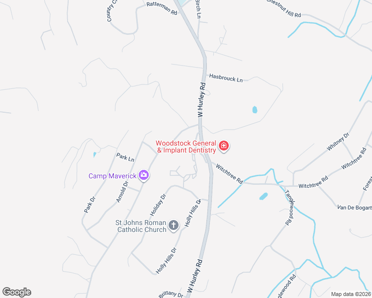 map of restaurants, bars, coffee shops, grocery stores, and more near 104 Arnold Drive in Kingston