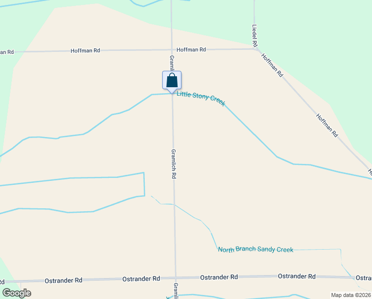 map of restaurants, bars, coffee shops, grocery stores, and more near 10114 Gramlick Road in Maybee