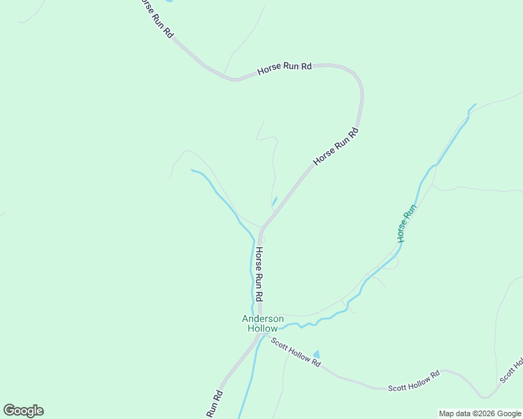 map of restaurants, bars, coffee shops, grocery stores, and more near 448 Horse Run Road in Little Genesee