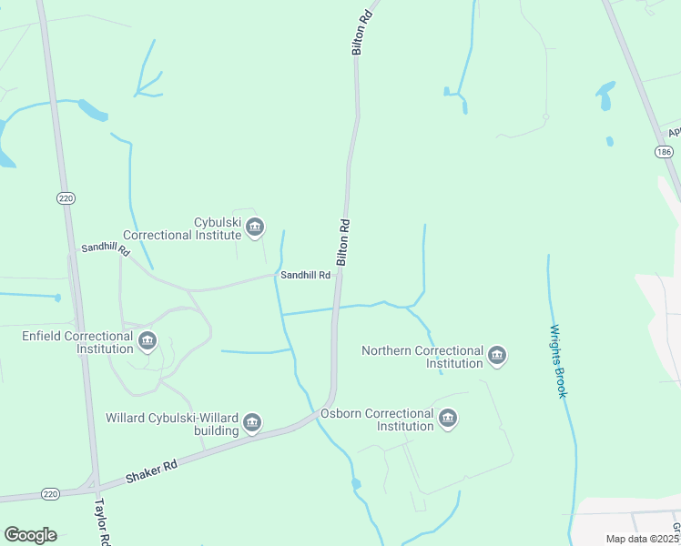 map of restaurants, bars, coffee shops, grocery stores, and more near 287 Bilton Road in Somers