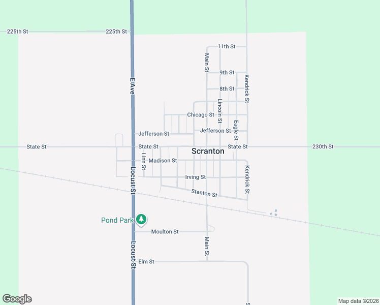 map of restaurants, bars, coffee shops, grocery stores, and more near 902 Grant Street in Scranton