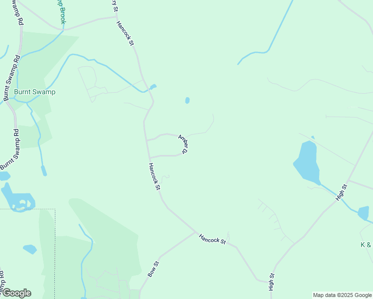 map of restaurants, bars, coffee shops, grocery stores, and more near 21 Amber Drive in Wrentham