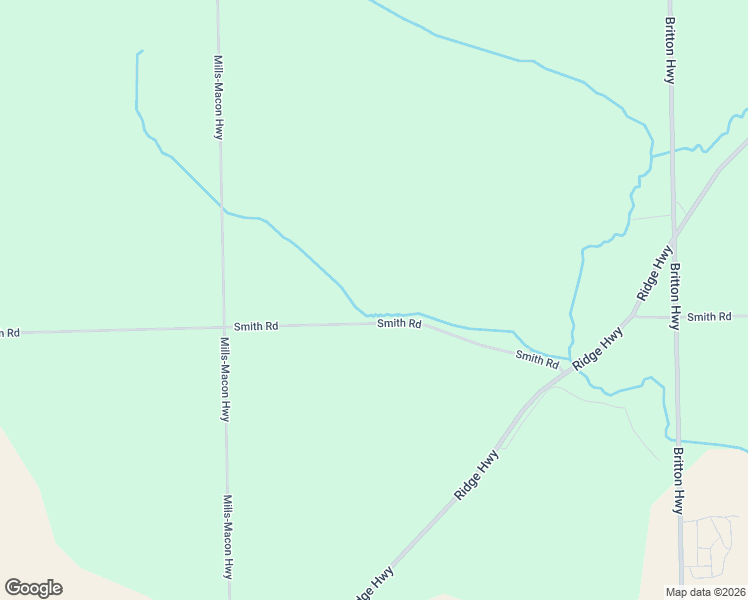 map of restaurants, bars, coffee shops, grocery stores, and more near 9500-9620 Smith Road in Tecumseh