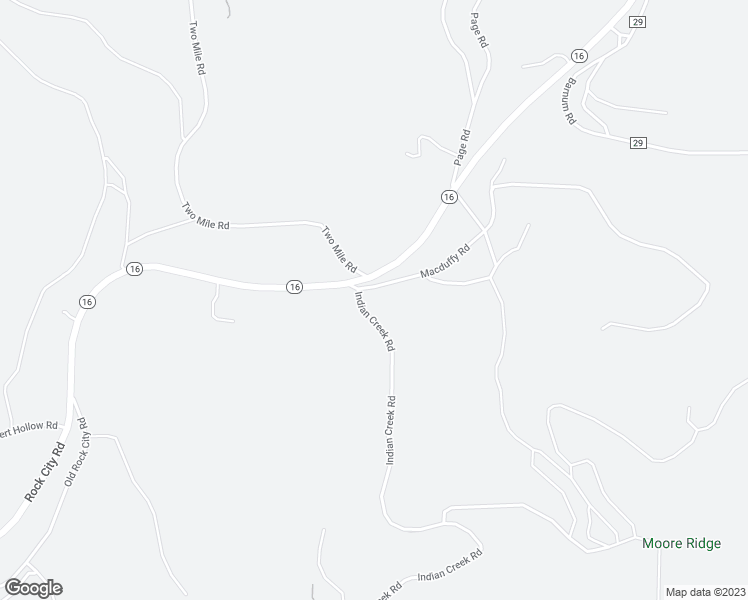 map of restaurants, bars, coffee shops, grocery stores, and more near 2840 Macduffy Road in Olean